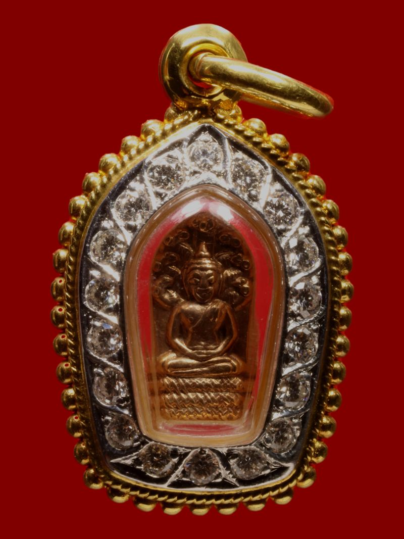 พระนาคปรกใบมะขามหลวงปู่บัว วัดศรีบุรพาราม