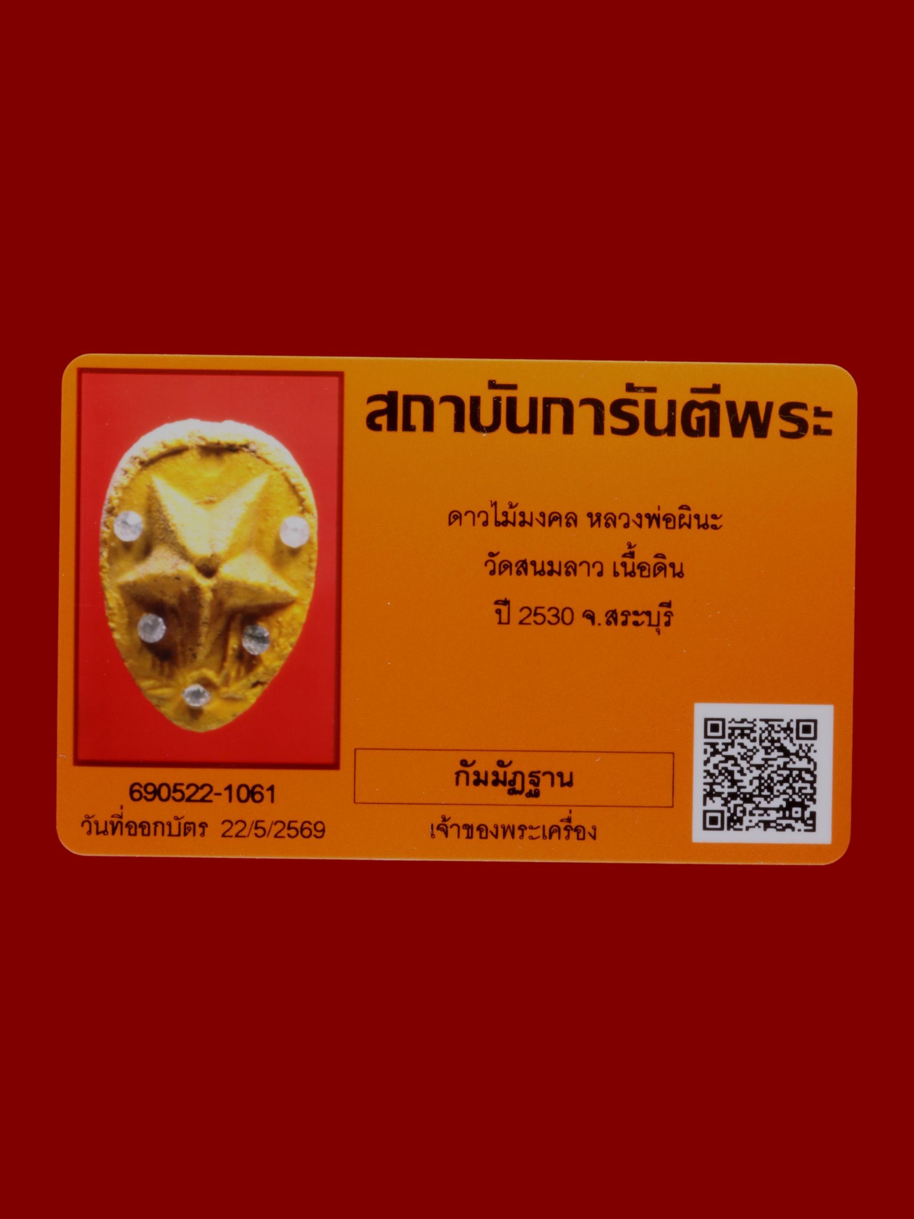 ดาวไม้มงคลหลวงพ่อผินะ วัดสนมลาว รูปที่ 3
